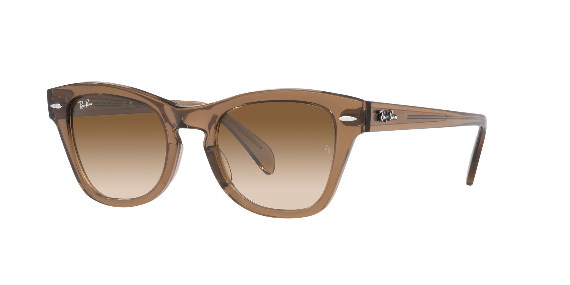 0RB0707S_transparent_light_brown